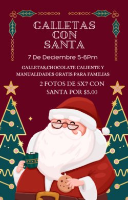 Galletas con Santa 